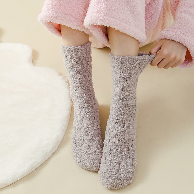 ルームソックス クルーソックス 靴下 | PlusNao | 詳細画像4 