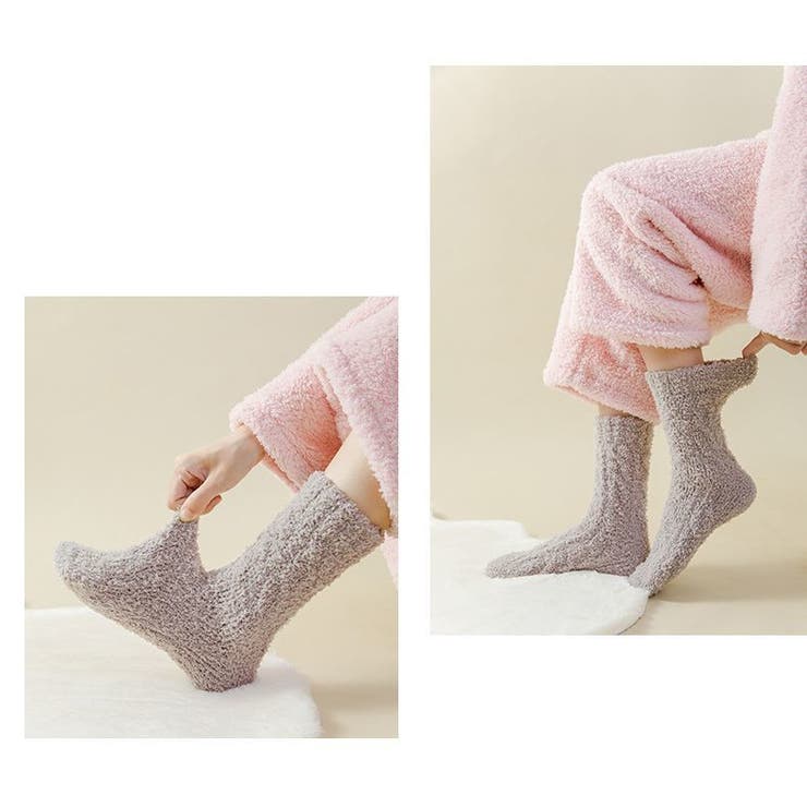 ルームソックス クルーソックス 靴下 | PlusNao | 詳細画像6 