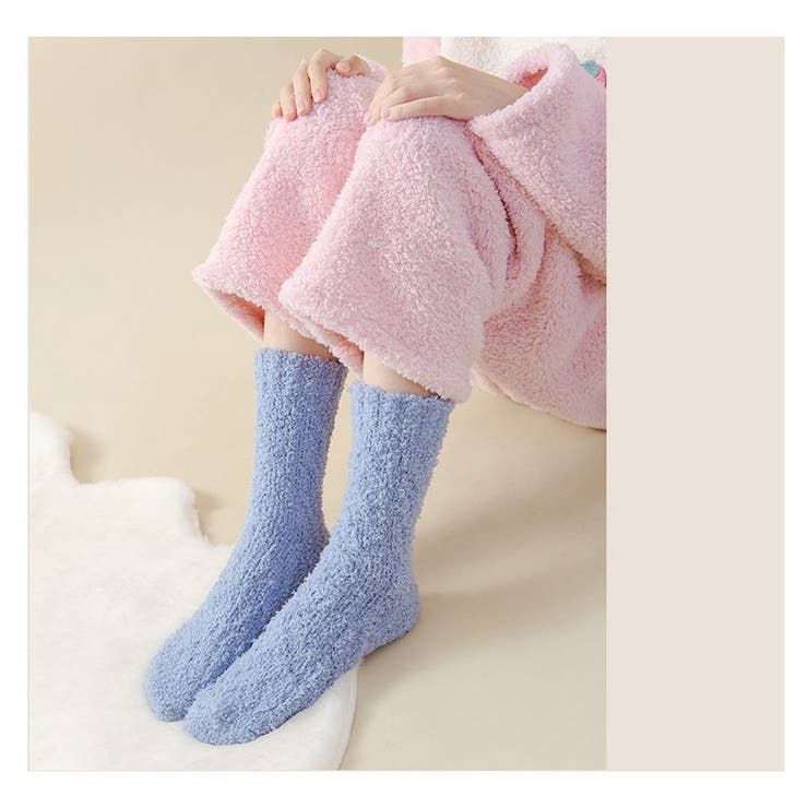 ルームソックス クルーソックス 靴下 | PlusNao | 詳細画像8 