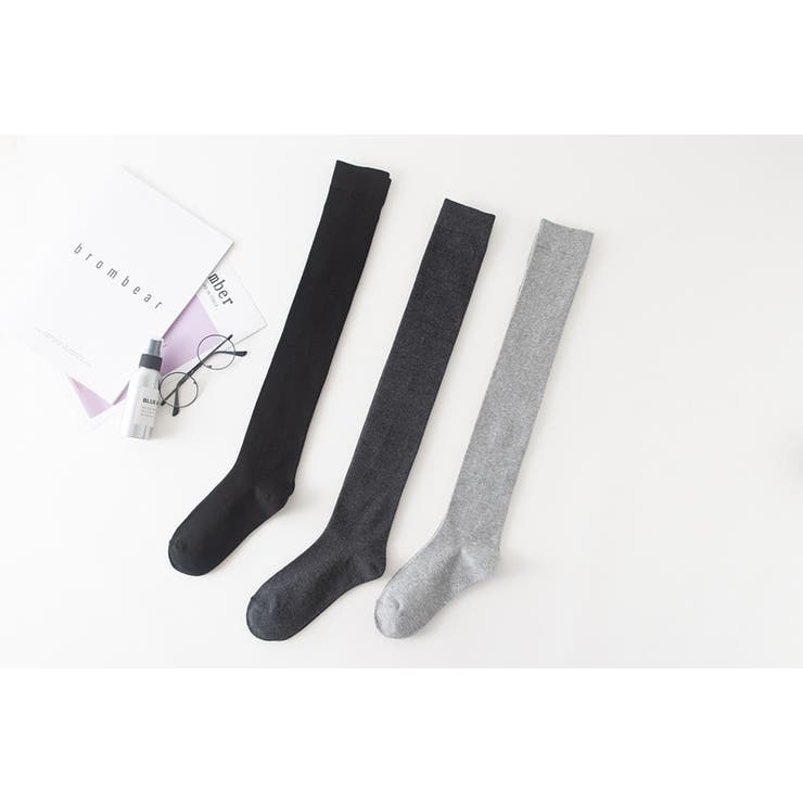 オーバーニーソックス ニーハイソックス ハイソックス | PlusNao | 詳細画像16 