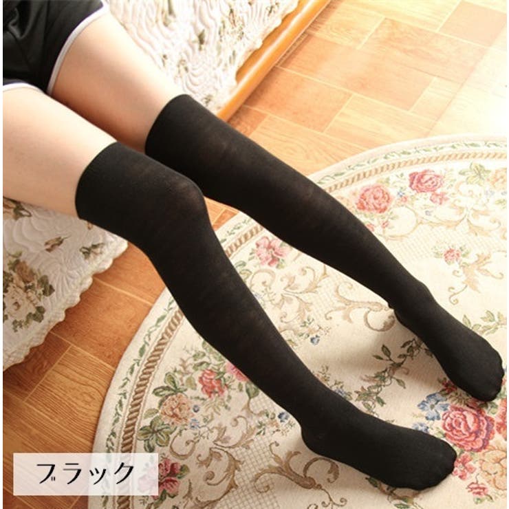 オーバーニーソックス ニーハイソックス ハイソックス | PlusNao | 詳細画像17 