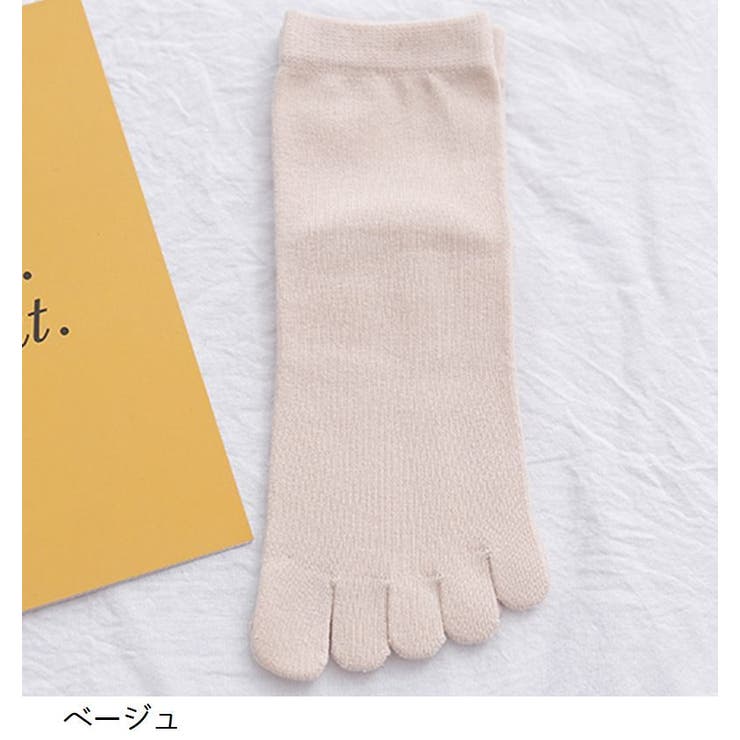 5本指ソックス クルーソックス 単品 | PlusNao | 詳細画像11 