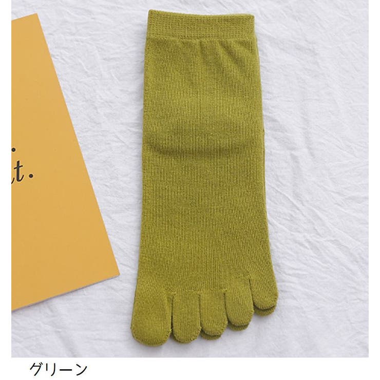 5本指ソックス クルーソックス 単品 | PlusNao | 詳細画像13 