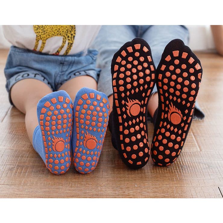 ルームソックス ショートクルー丈 キッズ | PlusNao | 詳細画像2 