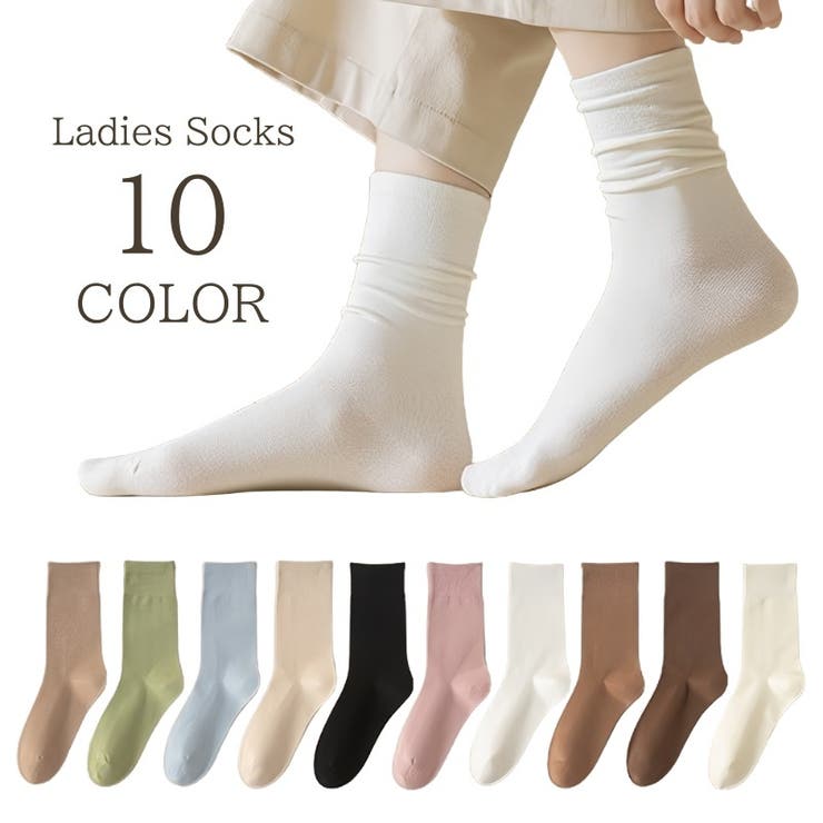 クルーソックス レディース 靴下 | PlusNao | 詳細画像1 