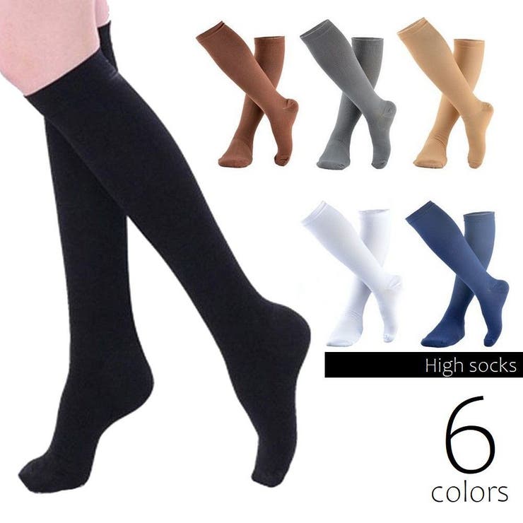 ハイソックス 靴下 レディース | PlusNao | 詳細画像1 