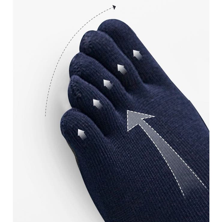 5本指ソックス 踵なし メンズ | PlusNao | 詳細画像16 