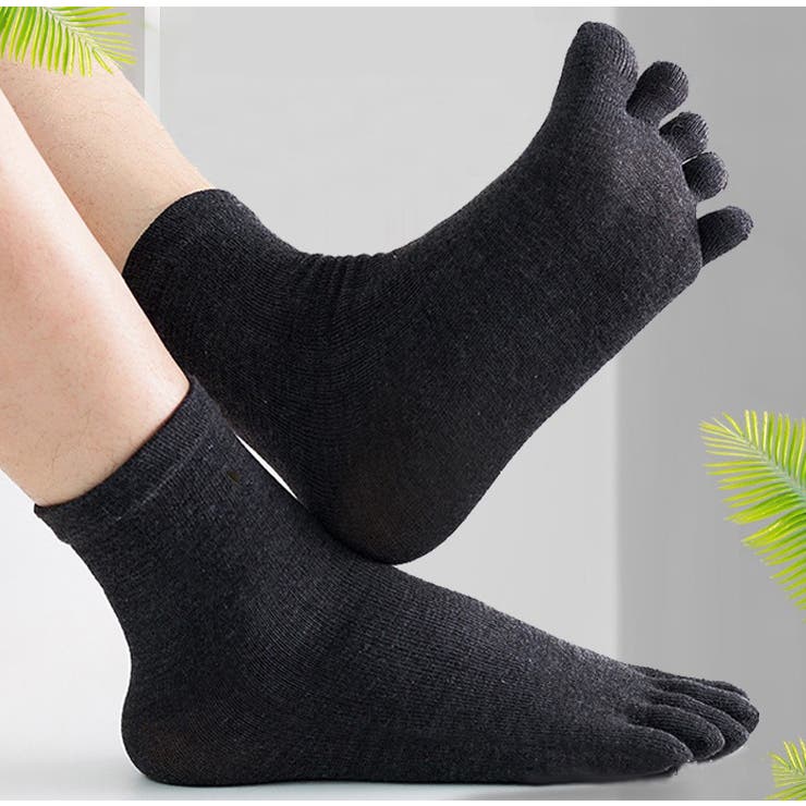 5本指ソックス 踵なし メンズ | PlusNao | 詳細画像5 