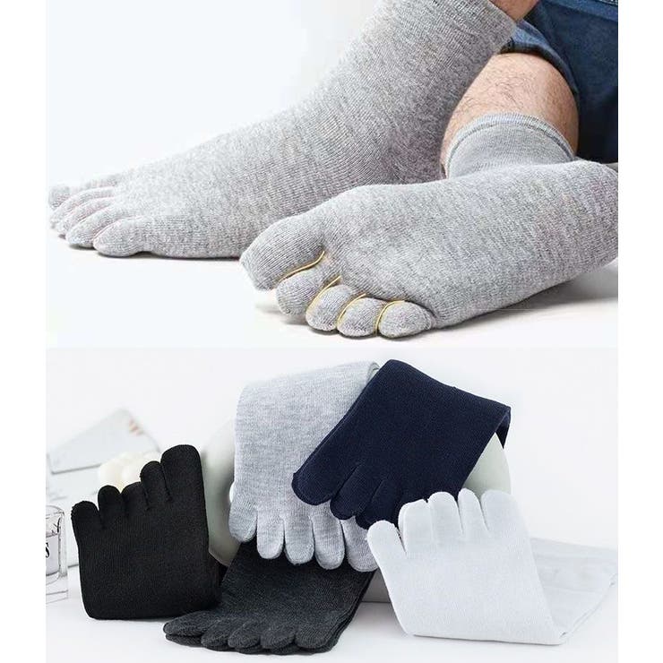 5本指ソックス 踵なし メンズ | PlusNao | 詳細画像7 