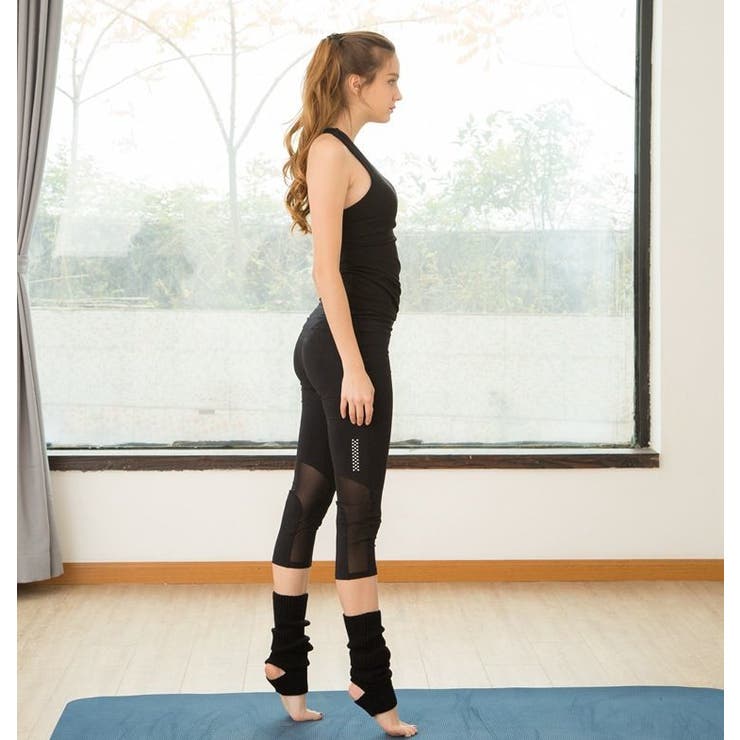 ヨガ用レッグウォーマー ヨガソックス ヨガ靴下 | PlusNao | 詳細画像3 