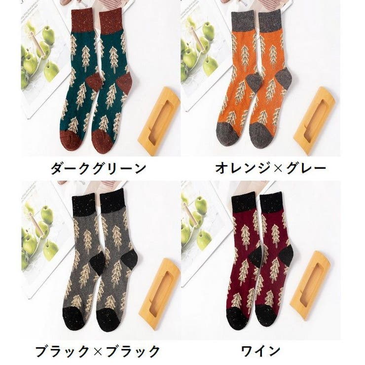 ソックス レディース クルーソックス | PlusNao | 詳細画像19 