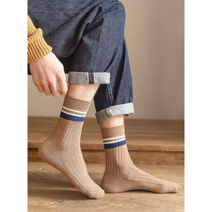 クルーソックス メンズ 男性用 | PlusNao | 詳細画像3 