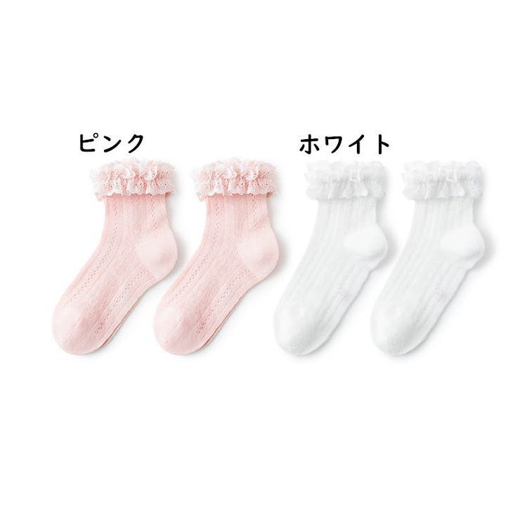 クルーソックス ショートソックス ダブルレース | PlusNao | 詳細画像18 