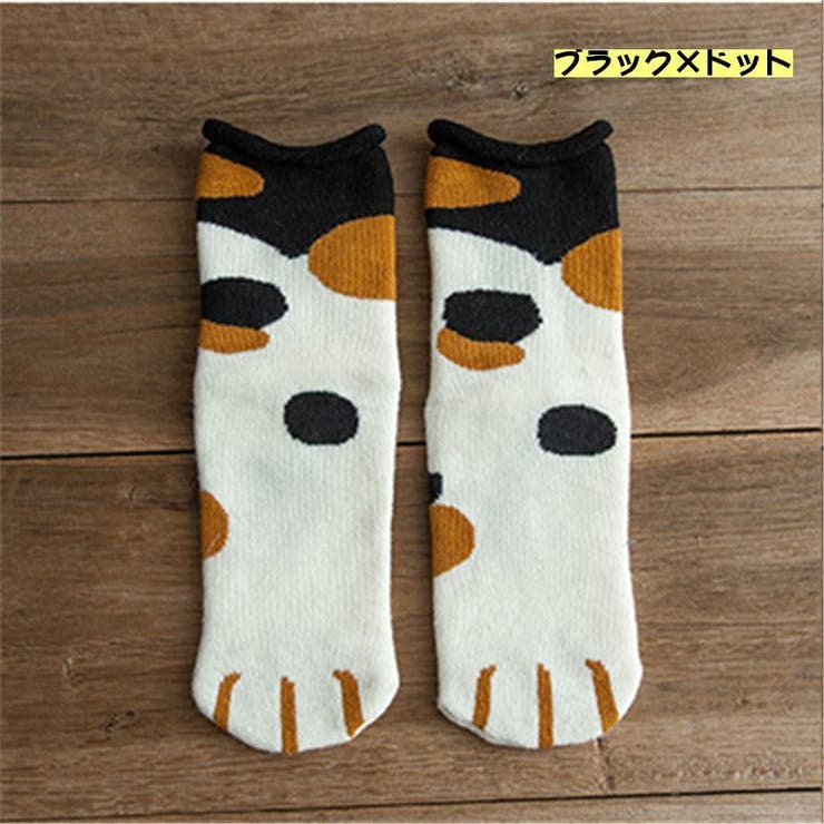 クルーソックス 肉球 猫 | PlusNao | 詳細画像12 