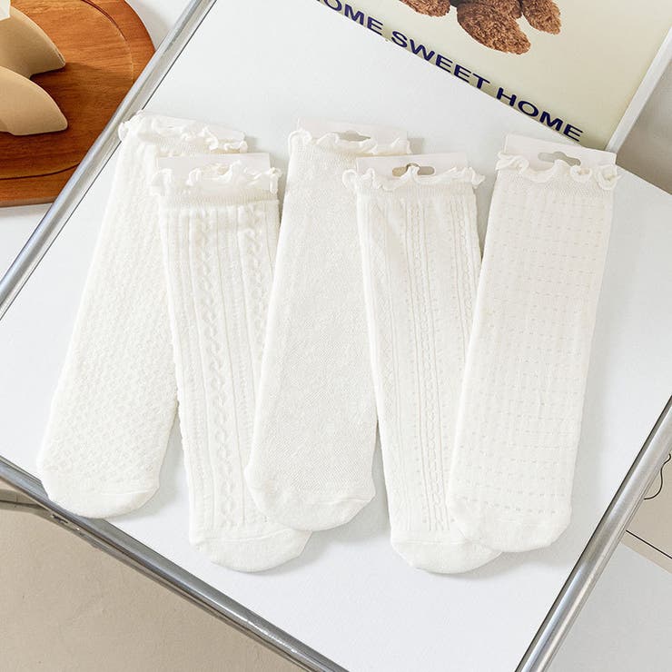 クルーソックス かかとなし レディース | PlusNao | 詳細画像9 