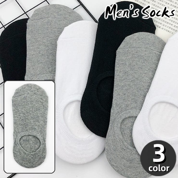 靴下 ショートソックス メンズ | PlusNao | 詳細画像1 