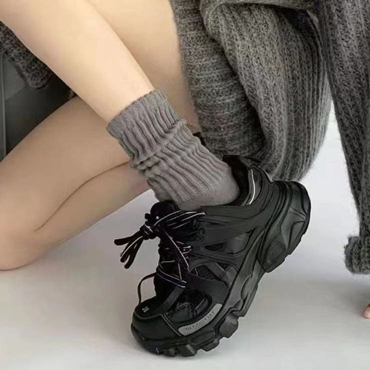 靴下 クルーソックス レディース | PlusNao | 詳細画像3 