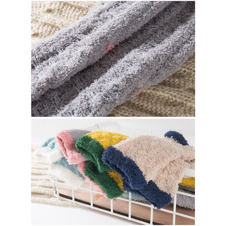 ルームソックス もこもこ靴下 モコモコ | PlusNao | 詳細画像8 