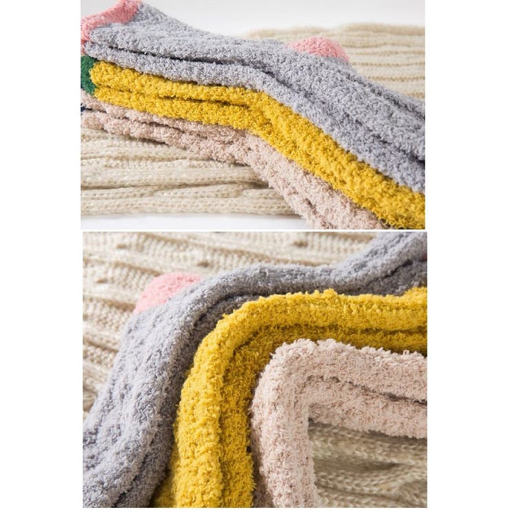 ルームソックス もこもこ靴下 モコモコ | PlusNao | 詳細画像9 