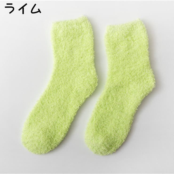 ルームソックス レディース クルーソックス | PlusNao | 詳細画像11 