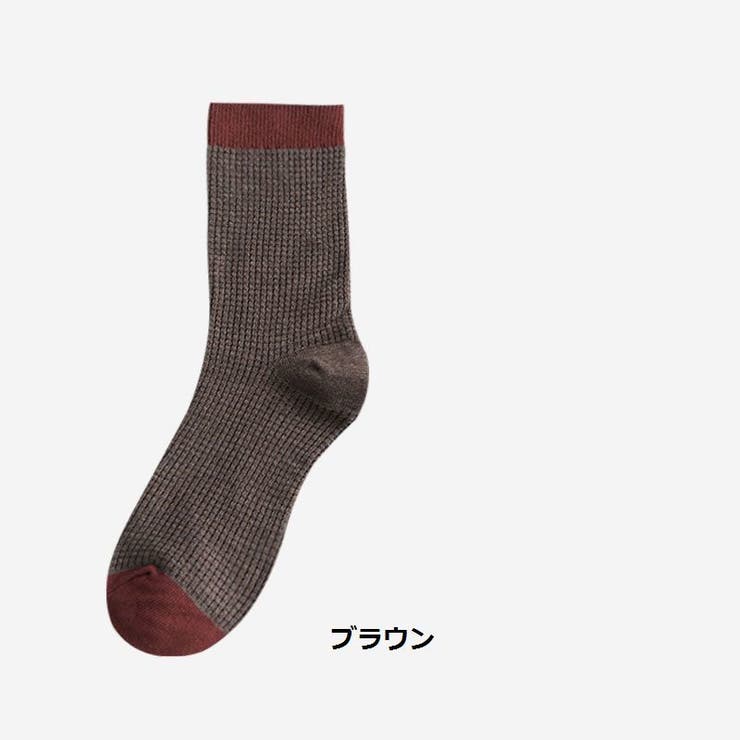 メンズ靴下 クルーソックス 靴下 | PlusNao | 詳細画像12 
