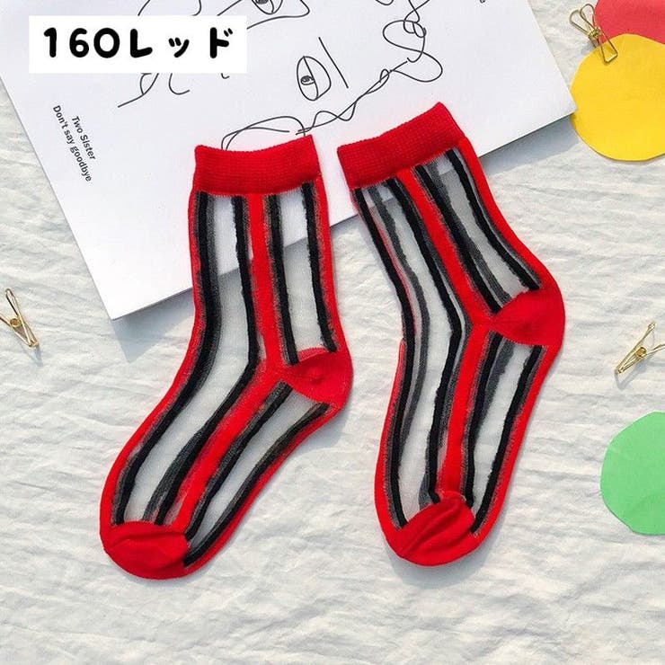 靴下 クルーソックス シアーソックス | PlusNao | 詳細画像18 