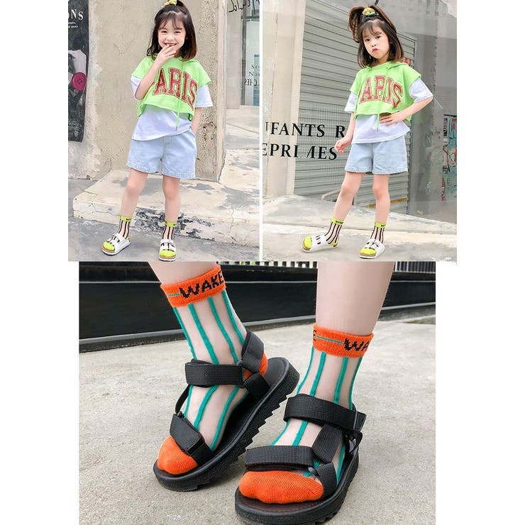 靴下 クルーソックス シアーソックス | PlusNao | 詳細画像4 