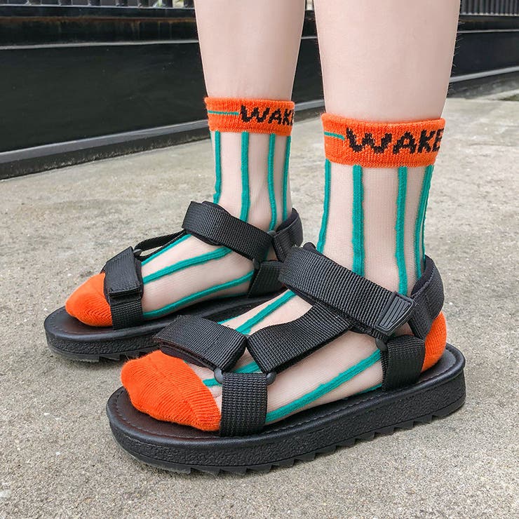 靴下 クルーソックス シアーソックス | PlusNao | 詳細画像9 