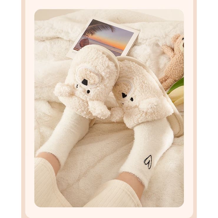 ルームソックス 1足 クルーソックス | PlusNao | 詳細画像5 