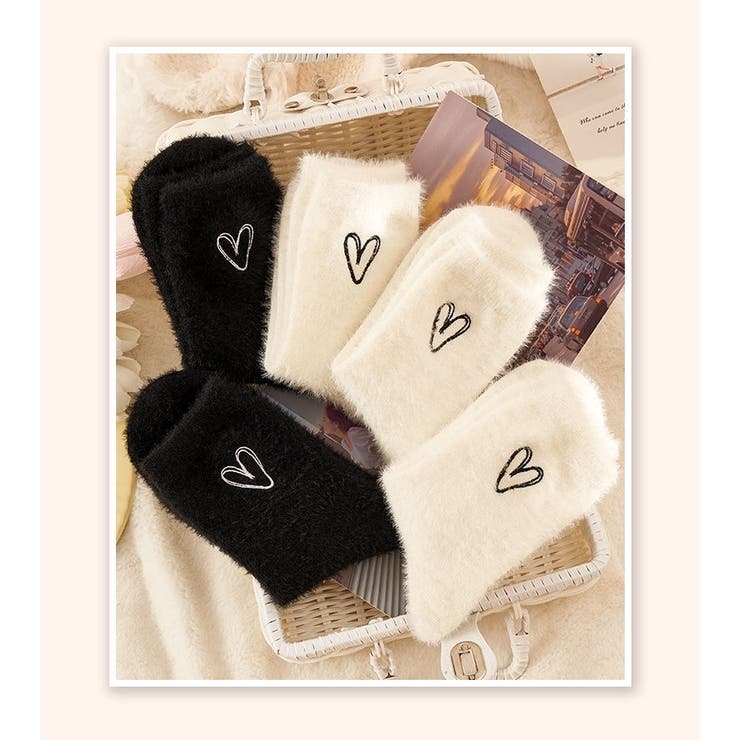 ルームソックス 1足 クルーソックス | PlusNao | 詳細画像8 