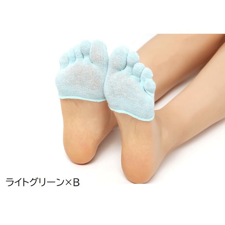 ハーフソックス 5本指 フットカバー | PlusNao | 詳細画像11 