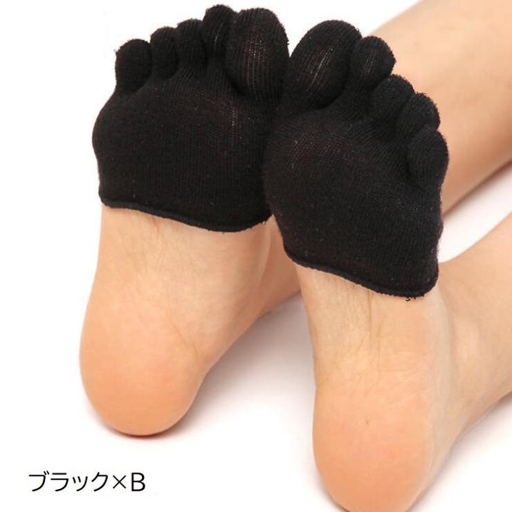 ハーフソックス 5本指 フットカバー | PlusNao | 詳細画像12 