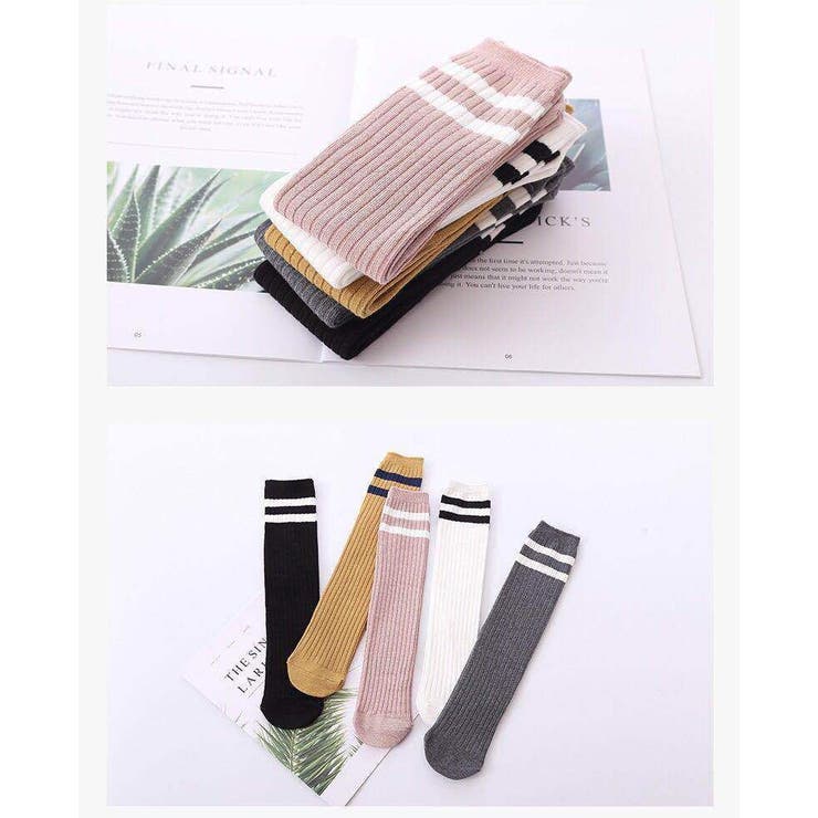 かかとなし靴下 ニーハイソックス ハイソックス | PlusNao | 詳細画像8 