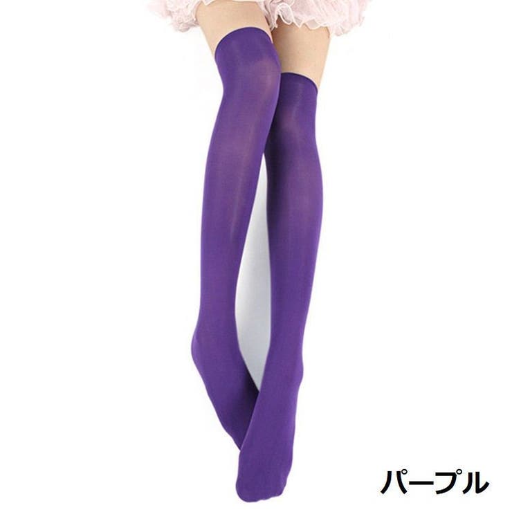 オーバーニーソックス ニーハイソックス ハイソックス | PlusNao | 詳細画像5 