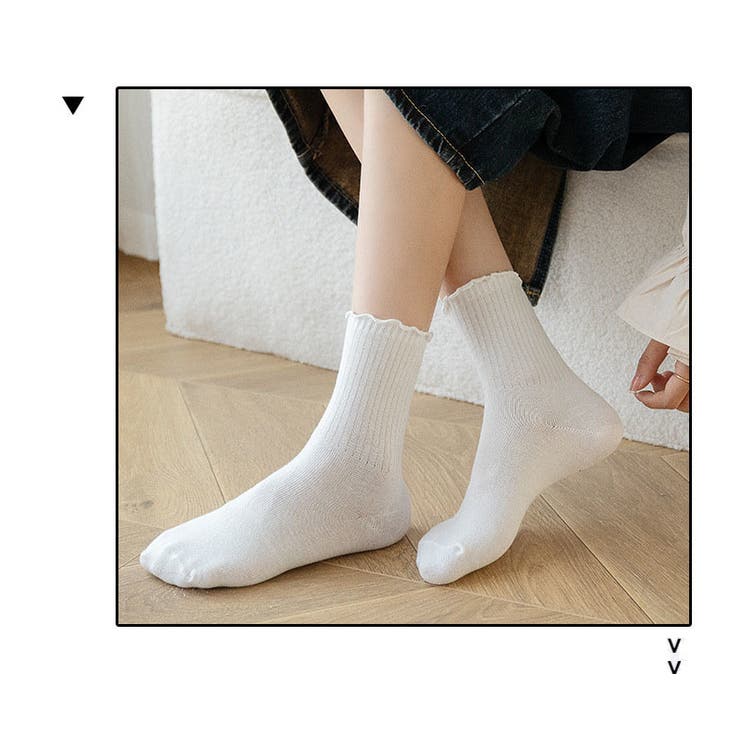 フリルソックス レディース 靴下 | PlusNao | 詳細画像3 