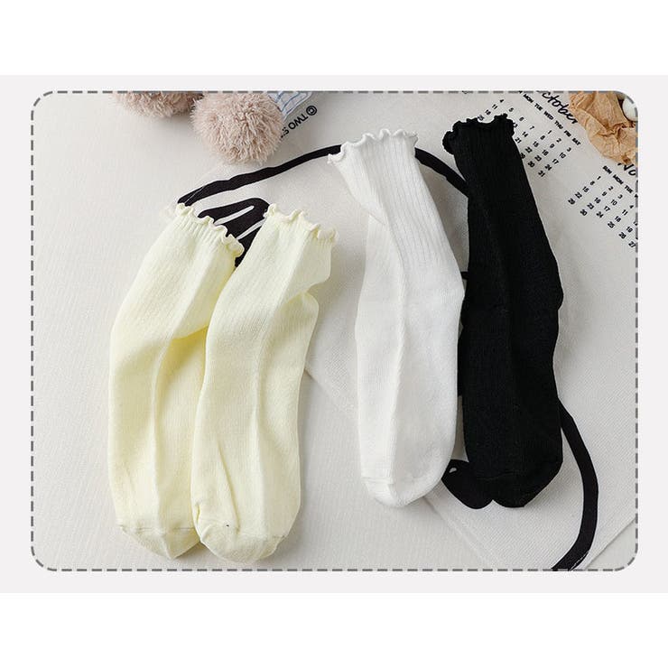 フリルソックス レディース 靴下 | PlusNao | 詳細画像7 