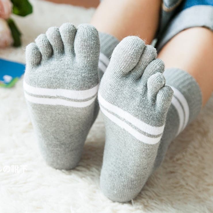 5本指ソックス クルー丈 靴下 | PlusNao | 詳細画像13 