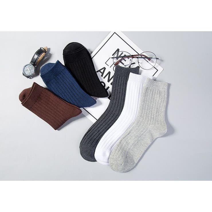 クルーソックス 3足セット メンズ | PlusNao | 詳細画像13 