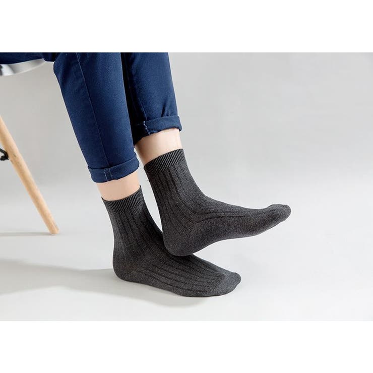 クルーソックス 3足セット メンズ | PlusNao | 詳細画像5 