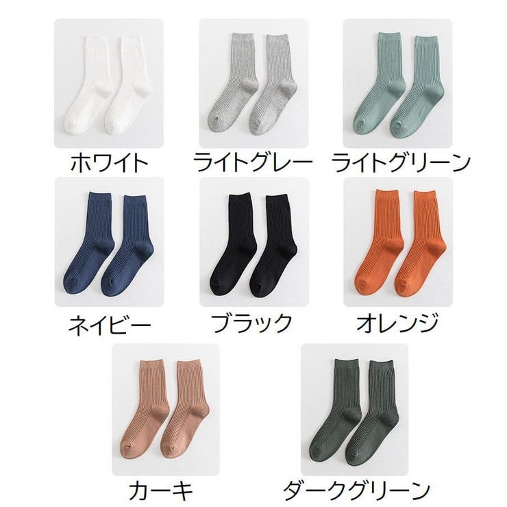 靴下 ソックス クルー丈 | PlusNao | 詳細画像19 