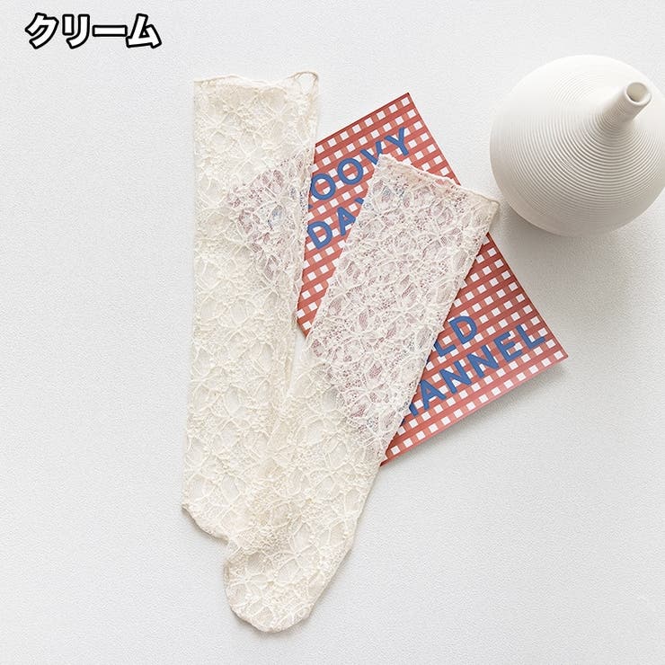 クルーソックス 靴下 総レース | PlusNao | 詳細画像13 