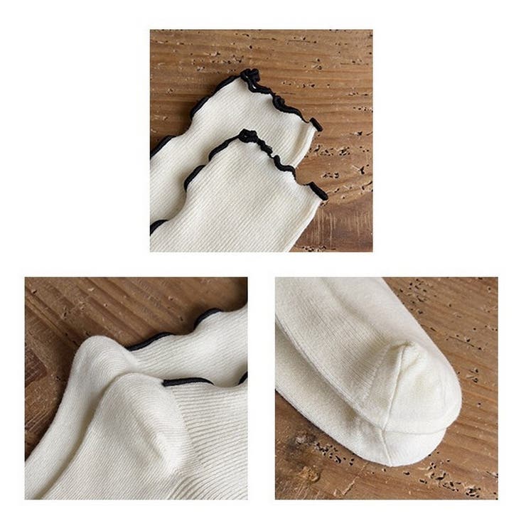 靴下 クルーソックス メロウフリル | PlusNao | 詳細画像10 