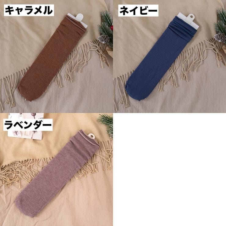 靴下 クルーソックス レディース | PlusNao | 詳細画像17 