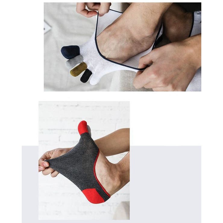 5本指靴下 メンズ 5本指ソックス | PlusNao | 詳細画像17 