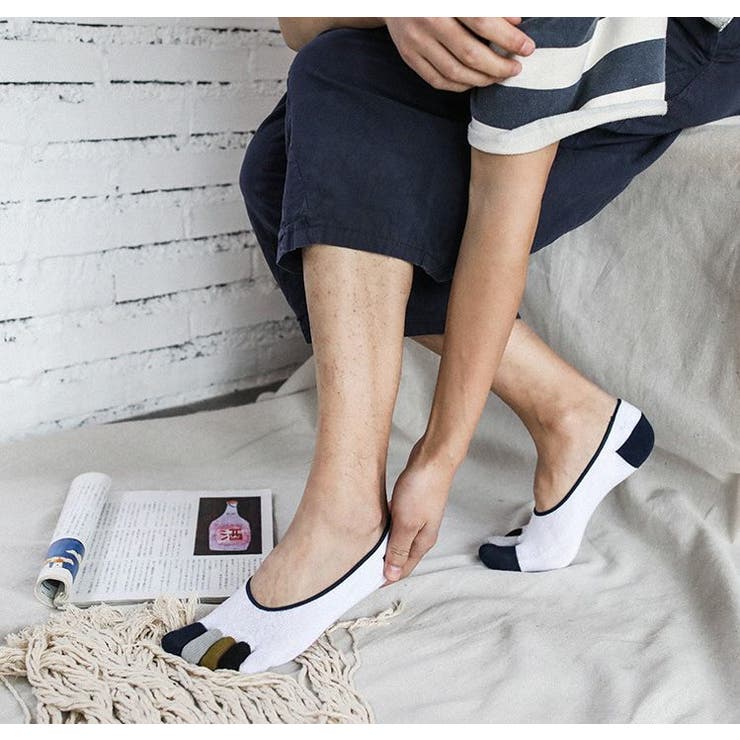 5本指靴下 メンズ 5本指ソックス | PlusNao | 詳細画像9 