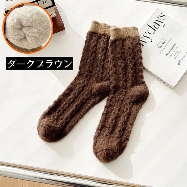ルームソックス クルーソックス レディース | PlusNao | 詳細画像19 