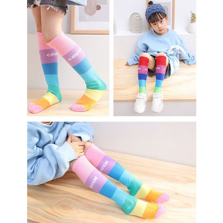 ソックス ハイソックス オーバーニー | PlusNao | 詳細画像2 