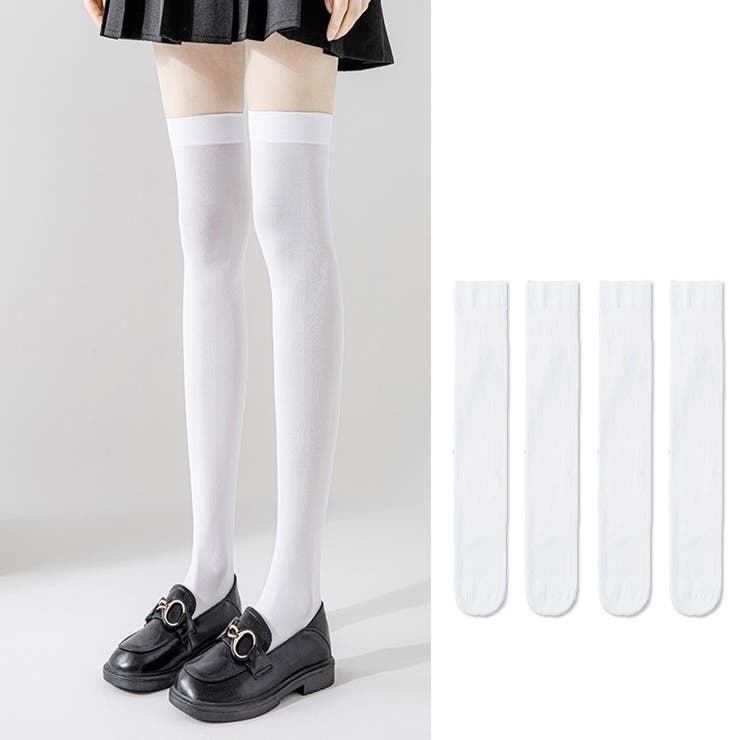 ニーハイソックス ハイソックス クルーソックス | PlusNao | 詳細画像17 