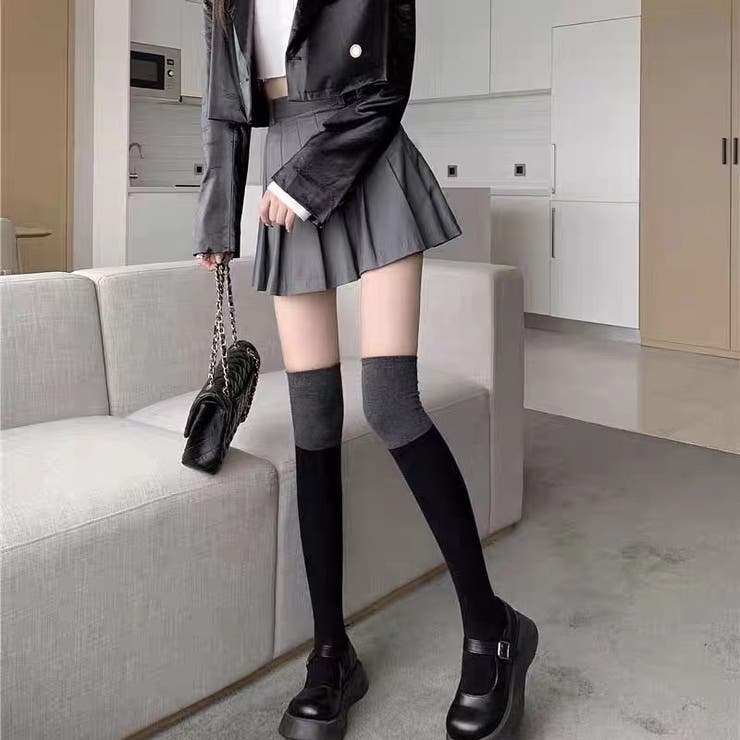 ニーハイソックス ロング丈 ロングソックス | PlusNao | 詳細画像12 
