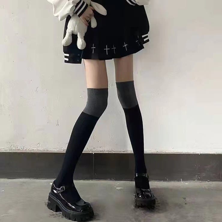 ニーハイソックス ロング丈 ロングソックス | PlusNao | 詳細画像8 
